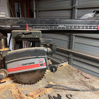Craftsman 10-inch radial arm saw