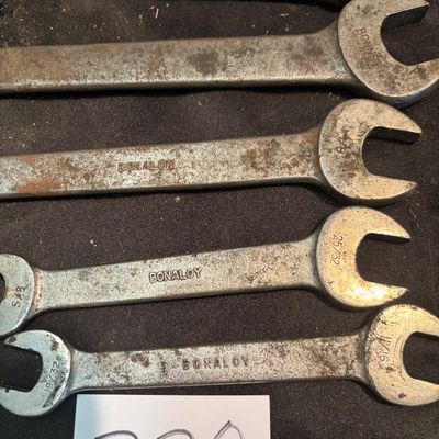 vintage Bonaloy Wrench Lot