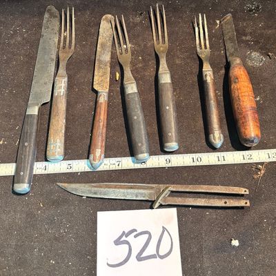 19th-century flatware