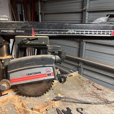 Craftsman 10-inch radial arm saw