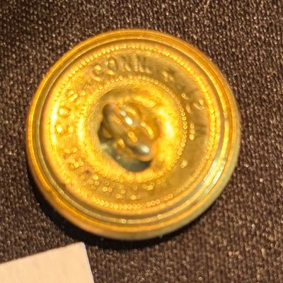 Waterbury Button Co Military Eagle Navy Buttons Mixed Sizes Gold Tone