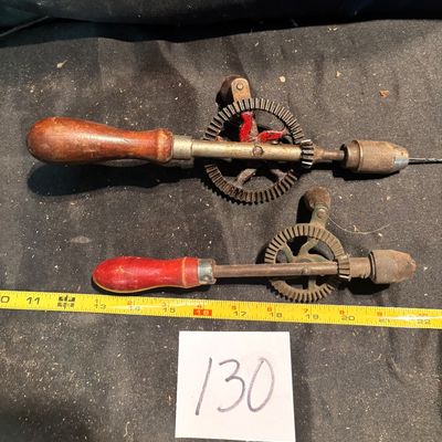 Antique Eggbeater Hand Drill Vintage Tool