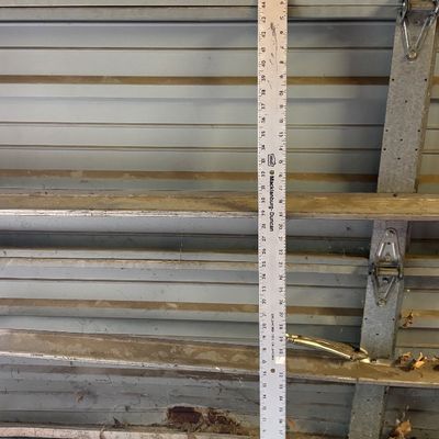 Level 48-inch aluminum drywall T-square