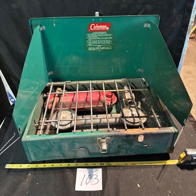 Coleman Camp Stove Two Burner Fuel Grill