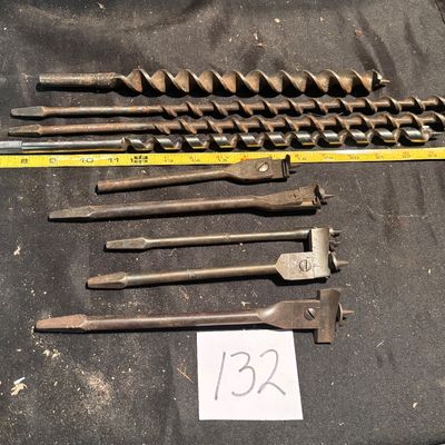 vintage adjustable expansive wood auger bits more