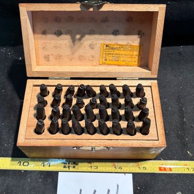 Pittsburgh 36-Piece 1/8" Stamping Punch Set.