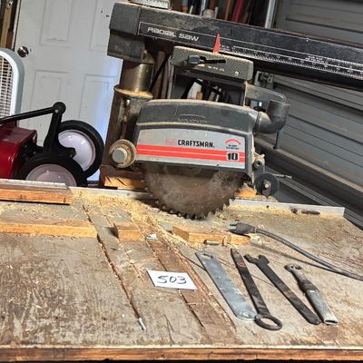 Craftsman 10-inch radial arm saw