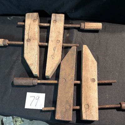 Wooden Clamp Lot