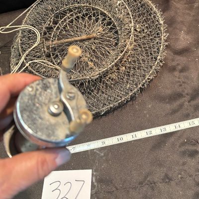 vintage Pflueger Trump fishing reel and more