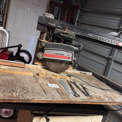 Craftsman 10-inch radial arm saw