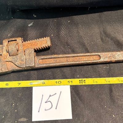 vintage Trimont Manufacturing Pipe wrench
