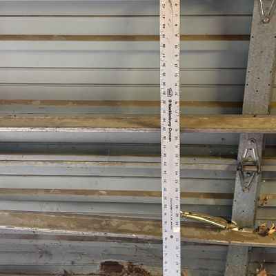 Level 48-inch aluminum drywall T-square