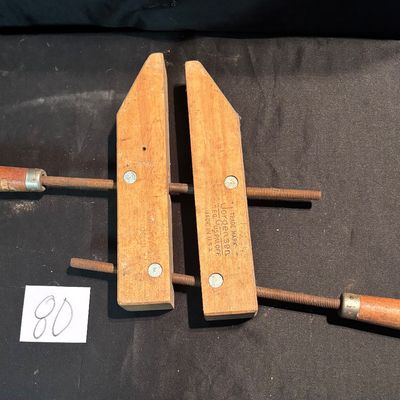 Vintage JORGENSON Handscrew Clamps ~USA~ Adjustable Clamp