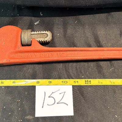 Ridgid 16-inch heavy-duty straight Pipe wrench
