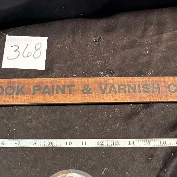 Vintage Cook Paint Yardstick