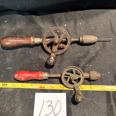 Antique Eggbeater Hand Drill Vintage Tool