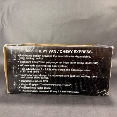 107 | 1996 Chevy Express Van | Hardees Delivery