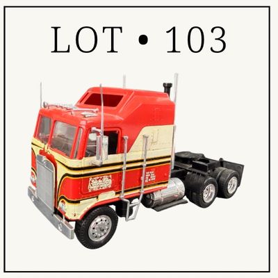 103 | BJ McKay Semi-Truck Cab | Completed Kit