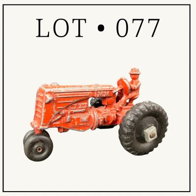 077 | Minneapolis Moline Die Cast Tractor | 1950s