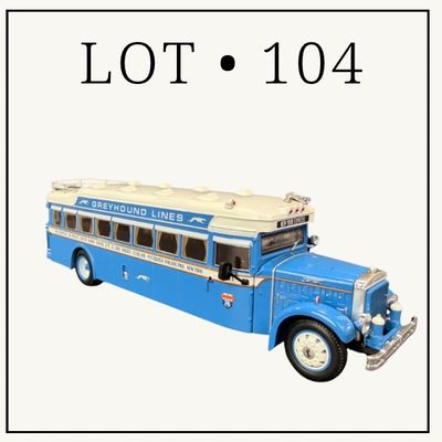 104 | Greyhound Lines | New York Express Replica