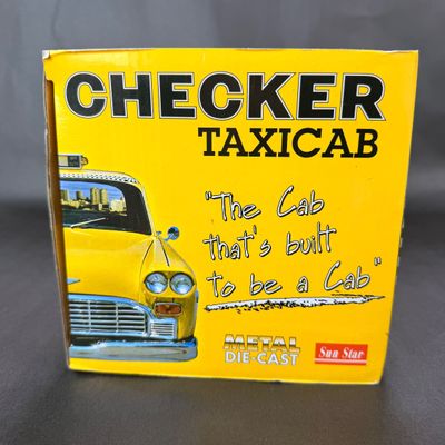 078 | 1981 NY Yellow Checker Taxicab | Sun Star | 1:18