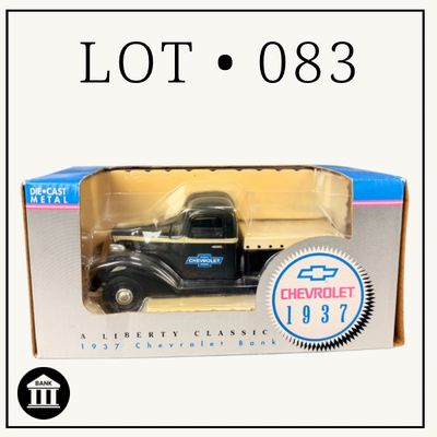 083 | 1937 Chevrolet | Pick-Up Truck Bank | Liberty Classic