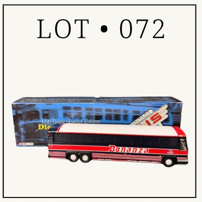 072 | Bonanza Coach Bus | CORGI | 1:50