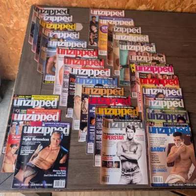 Collection of "Unzipped" Adult Magazines 2