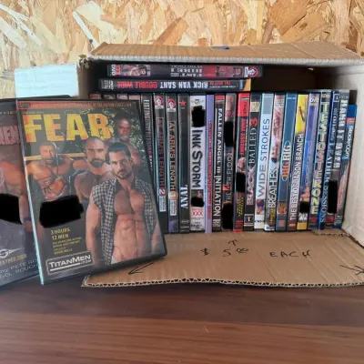 Mystery Lot Of Adult DVDs