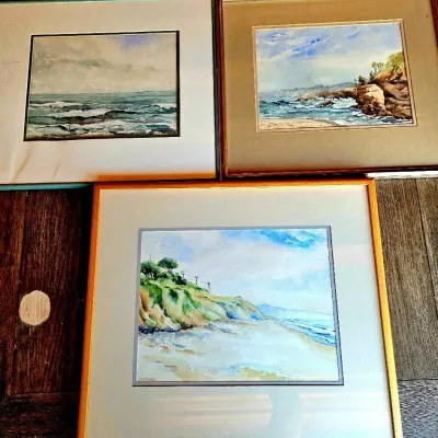 Three William Dubin Signed Artwork 