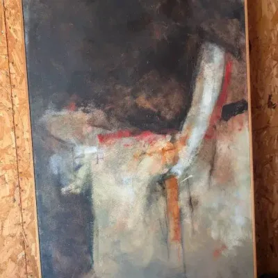 Original Painting by Artist Clint Stoddard (32in By 59in)