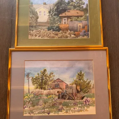 Original Watercolor Landscape Paintings