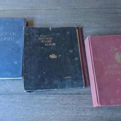 Vintage Stamp Albums