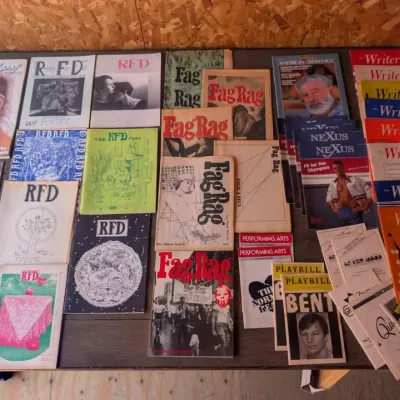 Collection Of Numerous 1970s and 1980s LGBTQ+ Publications
