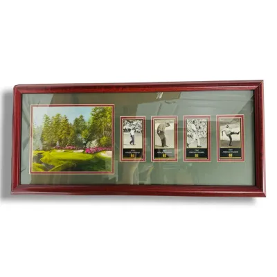Framed Grand Slam Golfer Arnold Palmer Print (13” x 29”)