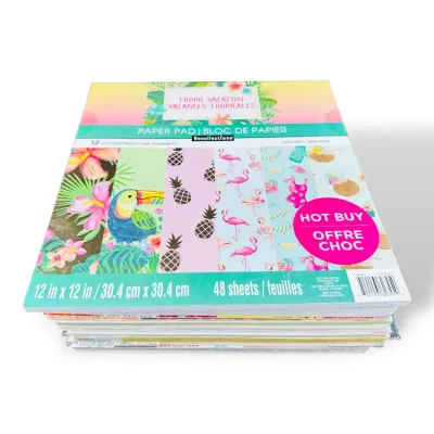 Vibrant Scrapbook Paper