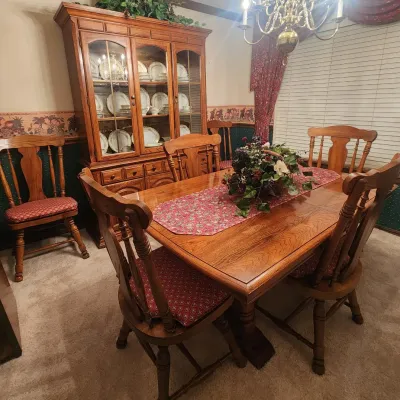 Lighted China Cabinet