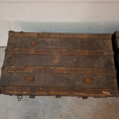 Two Steamer Trunks
