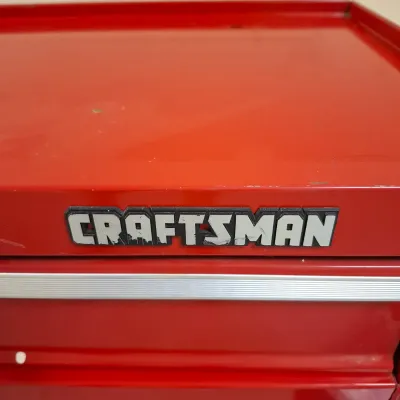 Craftsman Rolling Tool Cart & Box W/Contents