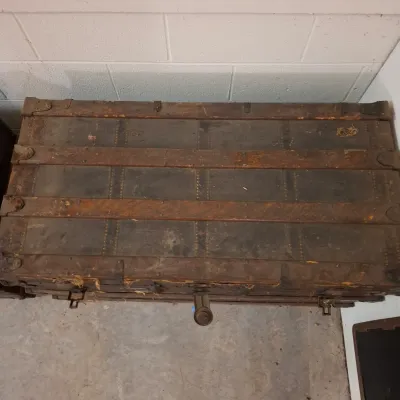 Two Steamer Trunks