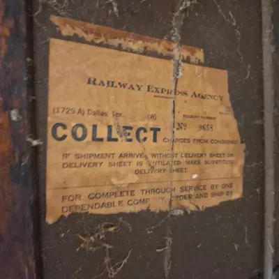 Two Steamer Trunks