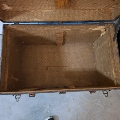 Two Steamer Trunks