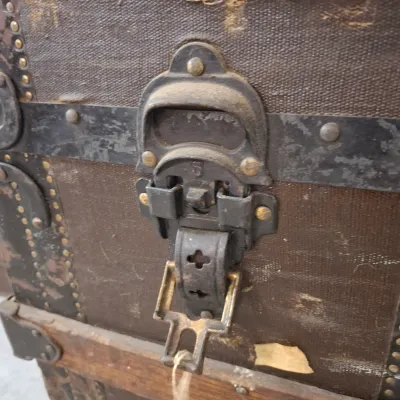 Two Steamer Trunks
