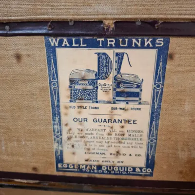 Eggeman Duguid & Co. Wall Trunk