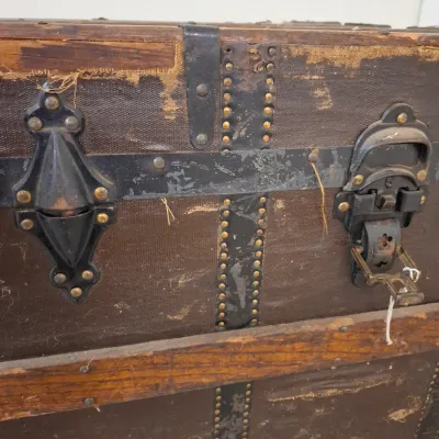 Two Steamer Trunks