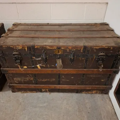 Two Steamer Trunks