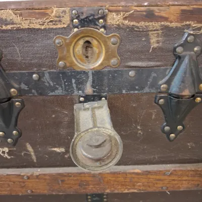 Two Steamer Trunks