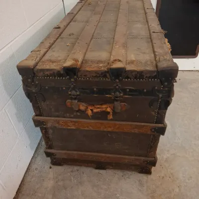Two Steamer Trunks