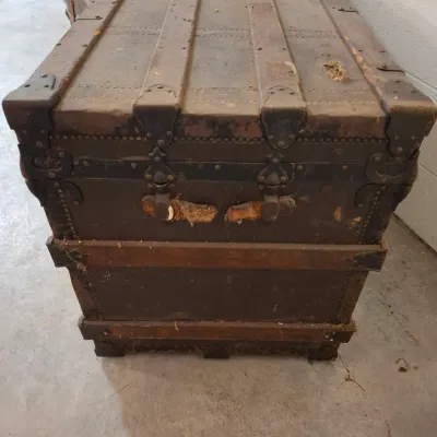 Two Steamer Trunks