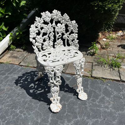 Cast Iron Grapevine Garden Chairs & Table Set (DG-KA)